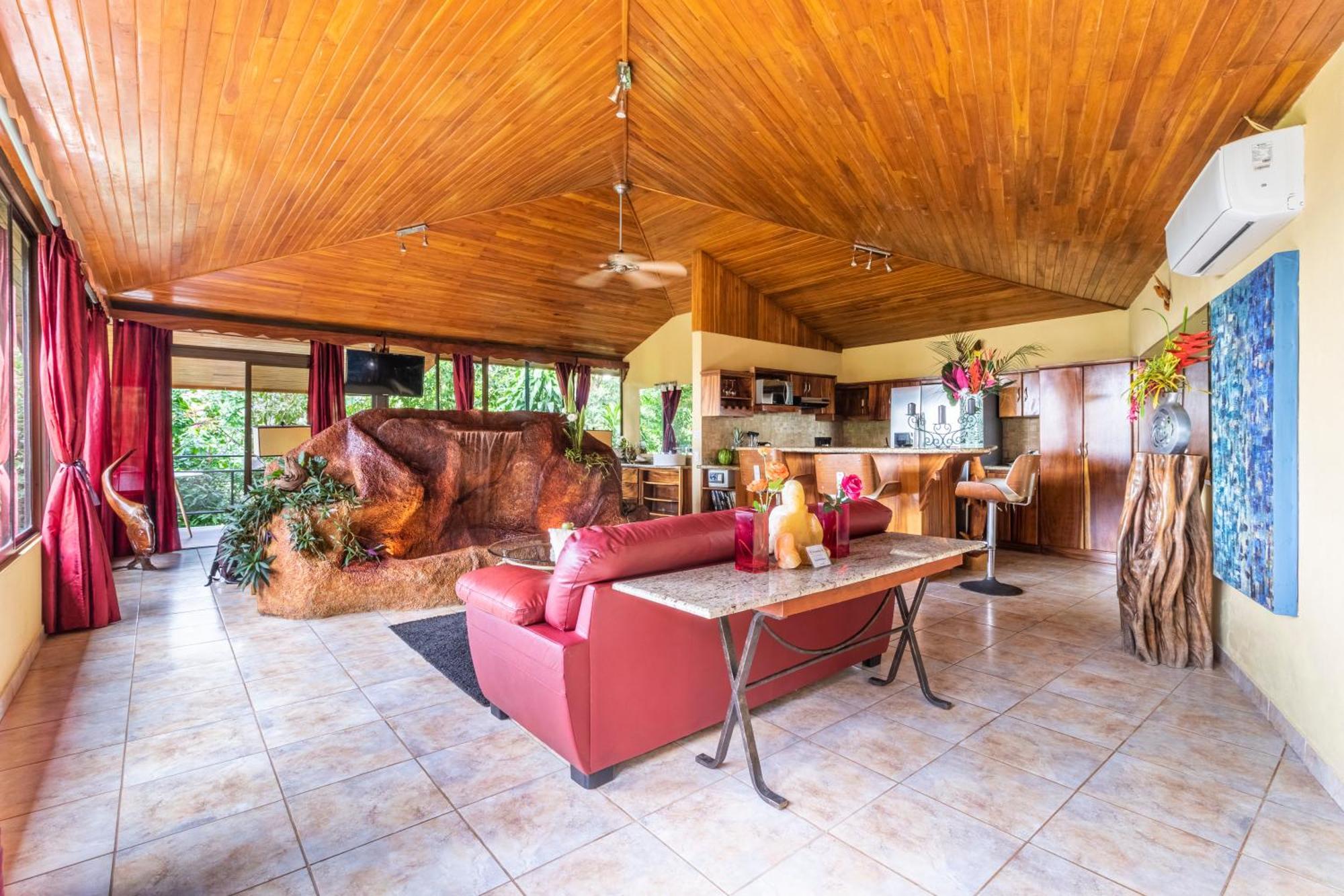 Boutique Hotel Las Cascadas Manuel Antonio Oda fotoğraf